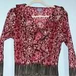 Laura Scott NWOT  Ruffle Blouse Stretchy XL Photo 2