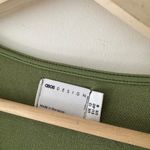 ASOS Green Luxe Long Sleeve Mini Wrap Dress With Side Tie Photo 6