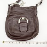 B Makowsky Womens Leather Crossbody Bag Brown Minimalist Old Money Retro Luxe Photo 12