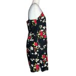 No Boundaries Vintage Y2K‎ 90s Asian Floral Dress XL Black Cherry Blossom Grunge Fairycore Photo 5