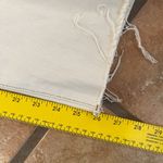 RSQ  High-waisted, distressed cream denim jeans with a relaxed fit size 31 Photo 4