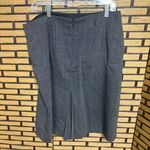 Tahari ‎ Black Wool Two Piece Skirt And Blazer Set Size 14 Photo 6