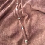 Z Supply  Mineral Wash Oversized Button Front Cardigan in Rust Clay Medium Photo 8