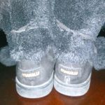 Makalu  8.5 Black Suede Sherpa Booties Boots Photo 2