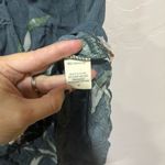 Bohme New  Pink & Sophie Teal Light Weight Floral V-neck Woven Top Photo 3