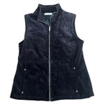 Liz Claiborne  Black velour Vest Photo 0