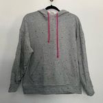 Terez NEW  Gray Gemstone Hoodie Sweatshirt Small Photo 0