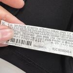 ZARA Dress Womens Large Black Spaghetti Strap Midi Slip Minimalist Square Neck Photo 3