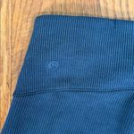 Lululemon  Brushed Softstreme Ribbed Zip Flared Pant 32.5"‎ Grey size 2 Photo 4