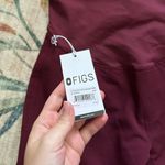 FIGS  Yola Maternity 3.0 Petite Scrub Pant In Burgundy Photo 2