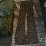 ASOS DESIGN Tall Kick Flare Pants 4 Floral Boho Coconut Girl Hippie Festival Photo 3