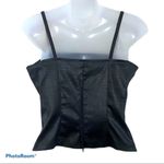 Wrapper Black Faux Crocodile Skin Adjustable Tank Photo 1