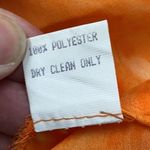 Patricia Jones Vintage orange tie dye wrap maxi skirt, size 10 Photo 6