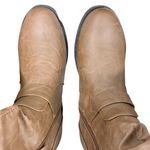 Journee Collection Journee Tan Knee-High Boots Photo 12