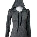 Alala Revolve Lightweight Soft Hoodie in Gray With Mesh Detailing Size Medium. Photo 0