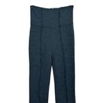 Urban Outfitters Y2K Waffle Knit Flared Pants Small Teal Seamed Thermal Fairy Photo 1