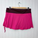 Patagonia Pliant Side Hike Skirt Pink and Purple Mini Skort Size L Photo 3