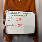 Topshop  V Neck Sweater Oversized Slouchy fit size medium Photo 7