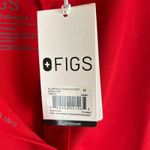 FIGS  Rafaela Scrub Top Technical Collection Red Sleeveless Women's Medium NEW Photo 6