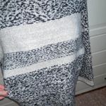 Magaschoni Anthropologie  Black/Grey/White mock turtleneck oversized sweater. Photo 1