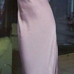 Wilfred Women’s Size L Lavender Pink Slip Dress Satin Midi Silky Minimalist Chic Purple Size L Photo 0