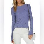 Michael Lauren Revolve Mathis Long Sleeve Tee in Lilac Rose small Photo 6