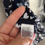 The Limited  Plus Size 1X Navy Blue Floral Jumpsuit Photo 13