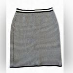 Karl Lagerfeld Elastic Waist Plaid Stretch Knit Skirt Classic Size S Photo 1