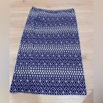 Brand New Pixley Alicia Black and White Patterned Pencil Skirt Size Small Photo 0