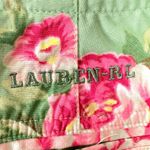 Ralph Lauren Vintage 90s Cottage Countryside Floral Garden Ankle Pants Size 8 P Photo 4