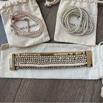 Victoria Emerson Bundle 6 Wrap Bracelet Apple Watch Band Beaded Pearls Boho Photo 6