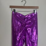 SKIMS Metallic Swim V Waist Pants In Dragonfruit Size small festival rave beach Photo 3