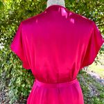 Linea Donatella Hot Pink Babydoll Chemise And Robe Set Size XL NWT Boudoir Photo 4