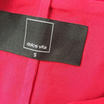 DOLCE VITA Windsor Red Organza Lace Sweetheart Mini‎ Dress Photo 6