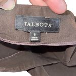 Talbots Heritage Charcoal Gray Dress Pant Size 8 Women’s Flat Front Side Zip Photo 5