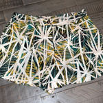 Bar III  Women Tropical Print Shorts Medium High Rise Button Fly Size M Photo 0