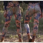 Free People Movement FP Lose Control Leggings Wild Garden Pattern Colorful Photo 0