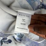 White Fox Boutique White Fox French Riviera Blue Floral Cutout Mini Dress Size Medium Photo 9