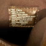 Kohls High Brown Faux Leather Boots Size 7 Photo 5