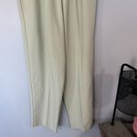 Bonworth Vintage  Light Green Pull On Dress Pants Women's Size Large w/ Pockets Photo 1