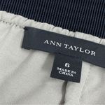 Ann Taylor Crochet Lace Sheer Illusion Pencil Skirt Black 6 Photo 9