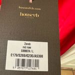 House Of CB  Zanab Halter Thigh-Slit Maxi Dress – Red Rose, Size L NWT Satin Photo 6