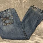 Silver Jeans  Blue Frances Flare Wide Leg Denim Photo 0