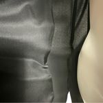 Eileen Fisher Long Line Georgette Silk Crepe High Collar Vest Photo 8