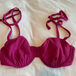 Abercrombie & Fitch Abercrombie Tie-Strap Underwire Curve Love Bikini Top Photo 0