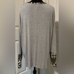 Daytrip  Knotted Top with Cheetah Print Photo 3