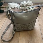 Franco Sarto Elegant Gray Crossbody Bag Photo 0