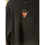 Strawberry Shortcake dark grey womens slouchy graphic sweatshirt size S Gray Photo 1