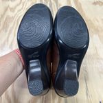 Dansko  Ren Shoes Women 40 Slip On Loafer Heels Pumps Brown Leather Office Career Photo 10