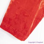 Eloquii NEW  Crushed‎ Velvet Mock Neck Top in red, 14/16 Photo 5